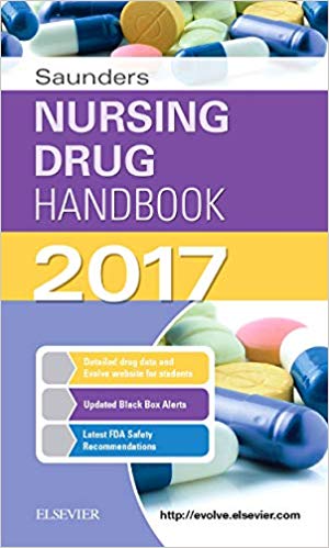 Saunders Nursing Drug Handbook 2017